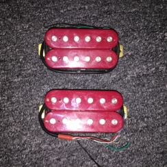 Show details for Used  DRAGONFIRE RED HUMBUCKER SET