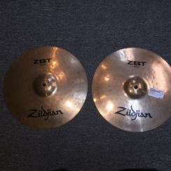 Show details for Used Zildjian ZBT 13" HI HAT Cymbals